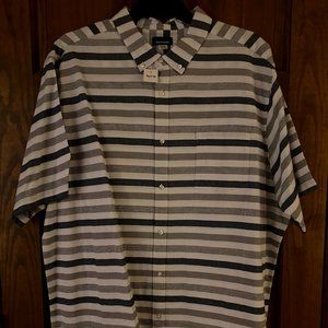 Striped button down shirt